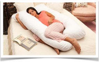Многофункциональная U-образная подушка для беременной