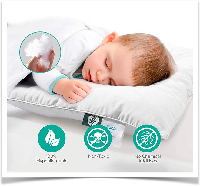 Атиаллегенная подушка для ребенка