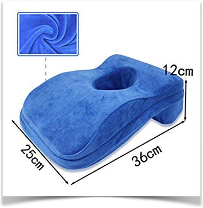 Размеры подушки для сна на животе